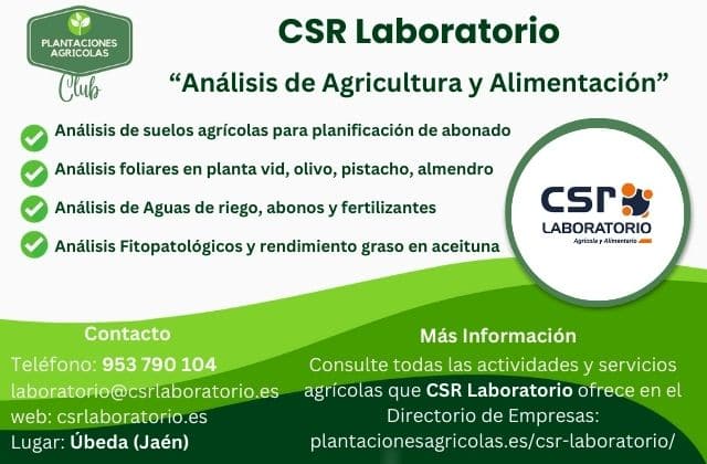 CSR Laboratorio 1 CSR Laboratorio (Agrícola y Alimentario)
